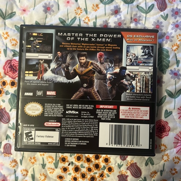 X-Men: The Official Game with Box & Game Manual - Nintendo DS - TESTED - Picture 2 of 3